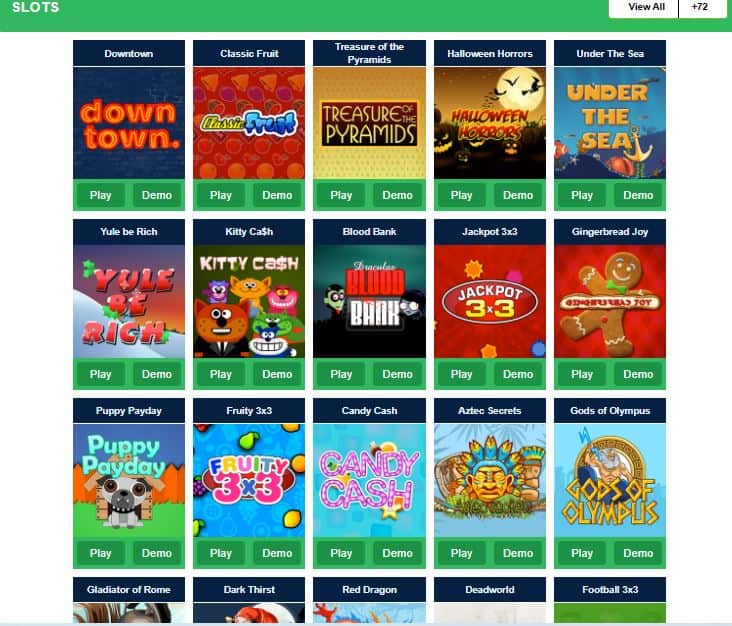 LionsBet casino slot games