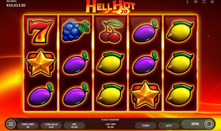 Hell hot 20 slot