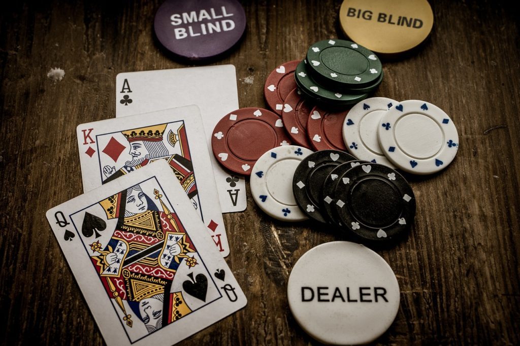 Casino poker game