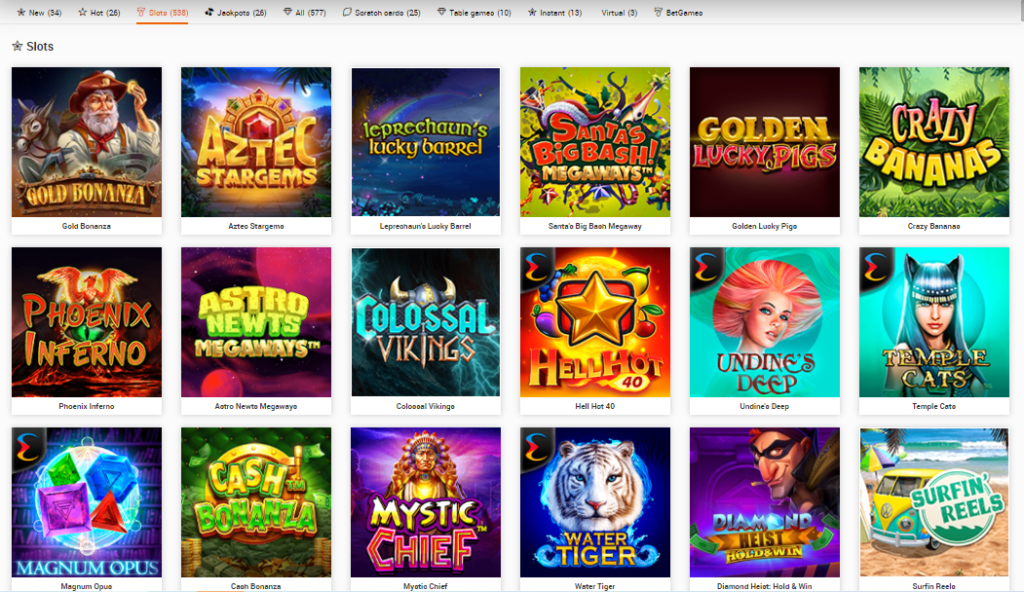 betbonanza slot games