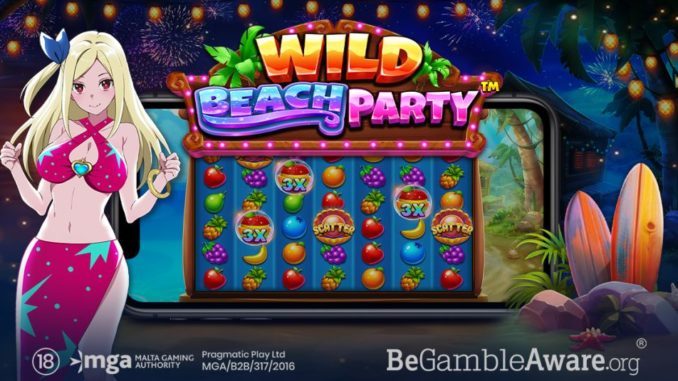 Wild beach party slot game