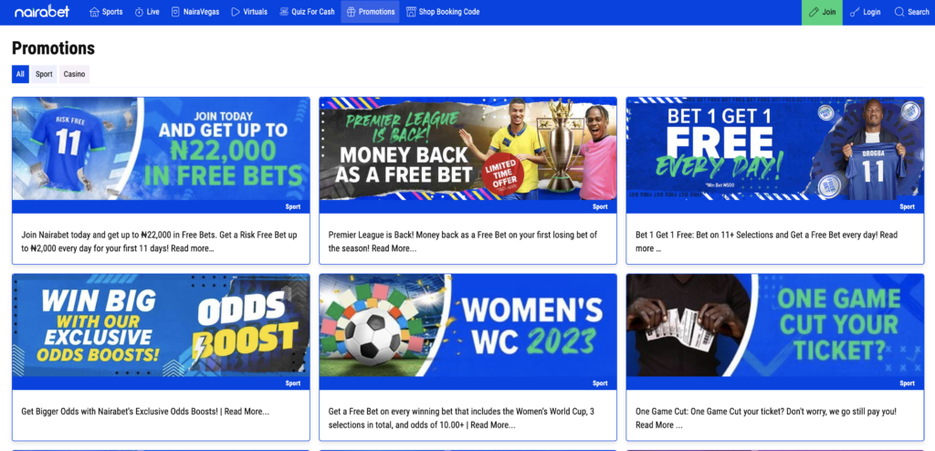 Nairabet bonus