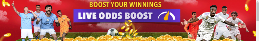 Live Odds Boost