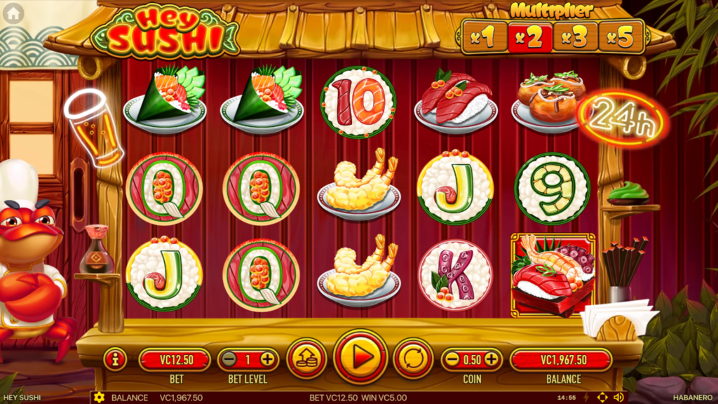Hey Sushi gameplay