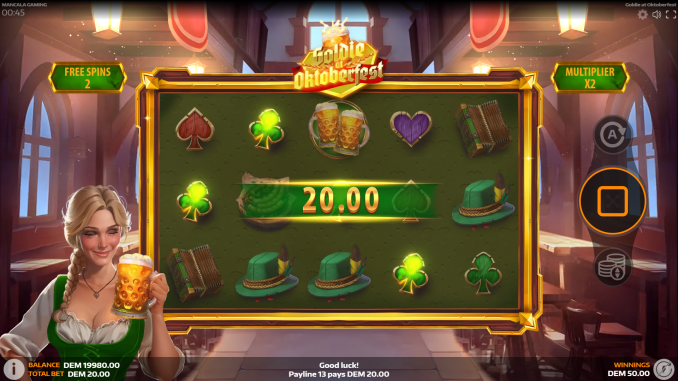 Goldie at Oktoberfest Slot