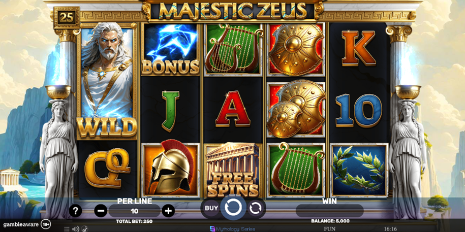 Majestic Zeus Slot